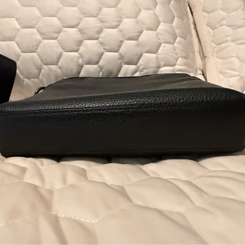 Coach Black Leather Houston Flight Bag - Picture 3 of 9